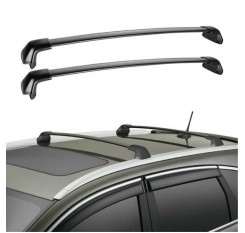 2pcs Professional Portable Roof Racks with Cross Trail Bar for Honda CR-V 12-16