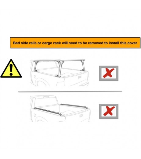 Soft Tri-Fold Tonneau Cover For 2005-2015 Toyota Tacoma 5FT Bed