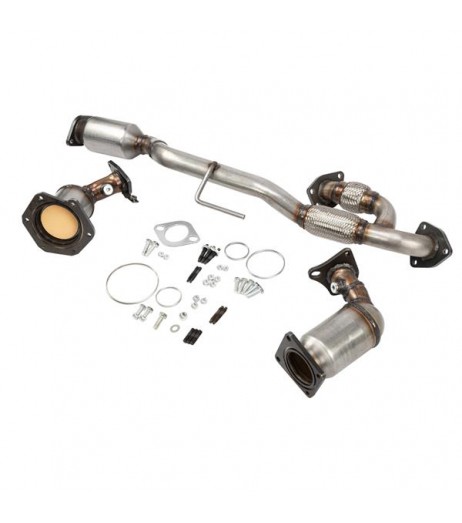 For 2009 To 2014 Nissan Murano 3.5L V6 Catalytic Converter Set With Flex Y Pipe