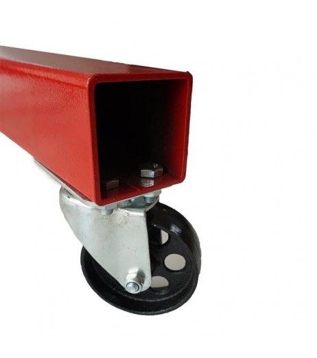 New Shop Engine Stand 2000lb Pro Hoist Automotive Lift Rotating 4 Leg Type Motor Red
