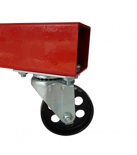 1250lb Engine Stand 360 Degree Mounting Head Red